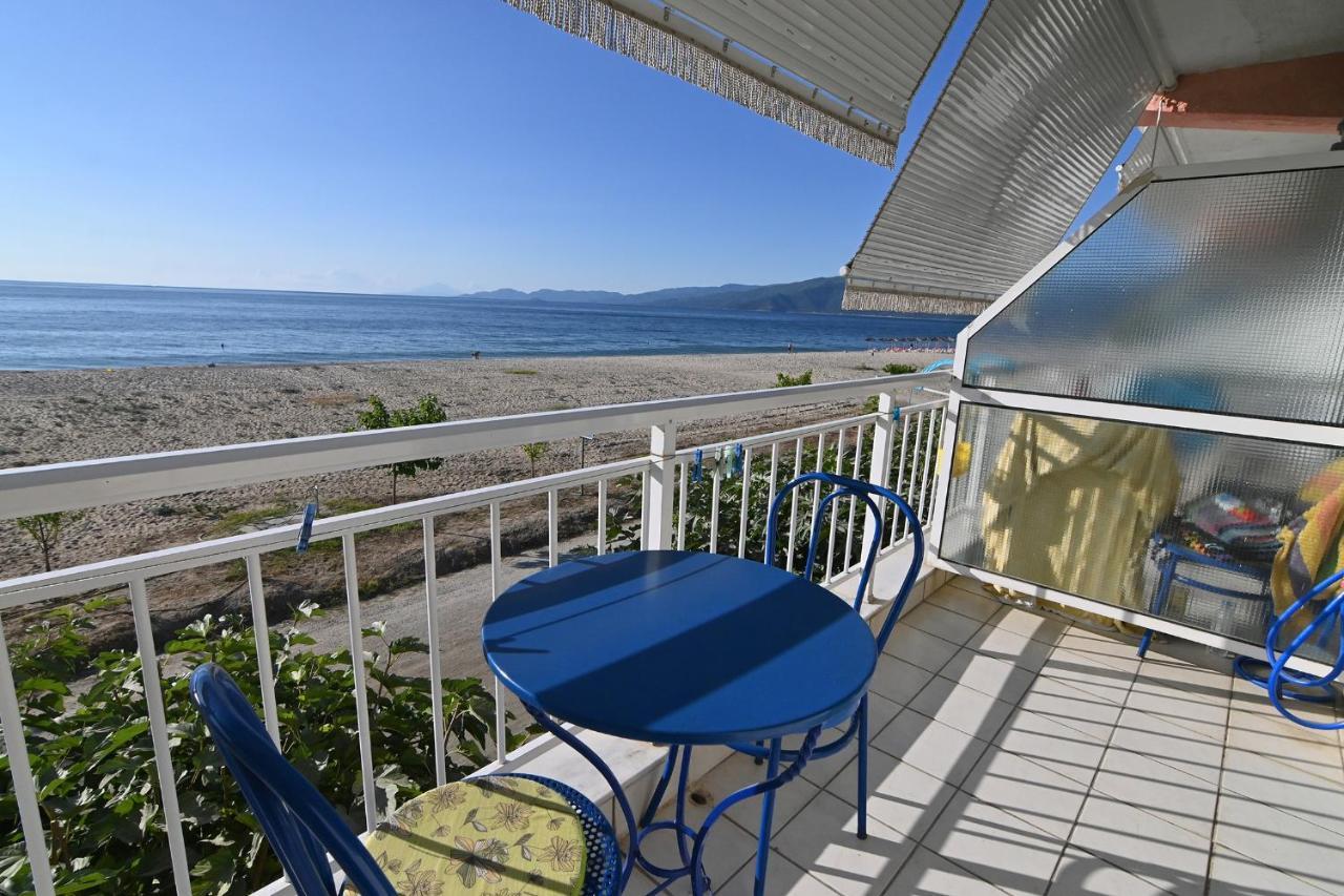 Greece Asprovalta Rooms Accomodation Apartment Hotel Petalo ภายนอก รูปภาพ