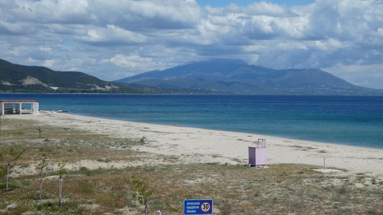 Greece Asprovalta Rooms Accomodation Apartment Hotel Petalo ภายนอก รูปภาพ